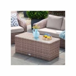 Classic Rattan 4 Seater Garden Sofa Set with Coffee Table by Primrose Living -Garden Furniture Shop DSC 2891 square d583