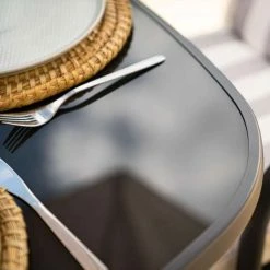 Hadleigh 4 Seater Garden Dining Furniture Set In Grey By Hectare® -Garden Furniture Shop FU10018GRY add image 4 8a34