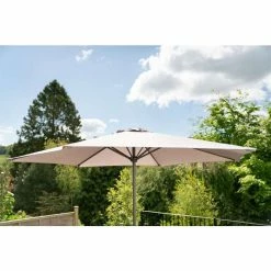 Hadleigh 4 Seater Square Garden Dining Furniture Set In Beige By Hectare® -Garden Furniture Shop FU10018 add image 3 29dd