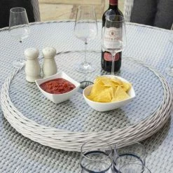 6 Seater Prestbury Round Dining Set by Rowlinson® -Garden Furniture Shop FU101220 add image 4 b50e