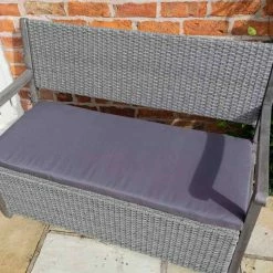 1.2m Marberry Alderley Rattan Storage Bench Box by Rowlinson® -Garden Furniture Shop FU101226 add image 2 5238