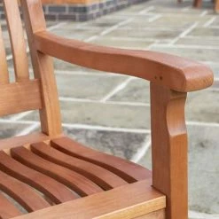 0.87m Willington Hardwood Chair by Rowlinson® 8 0.87m Willington Hardwood Chair by Rowlinson® -Garden Furniture Shop FU101231 add image 2 2dc3