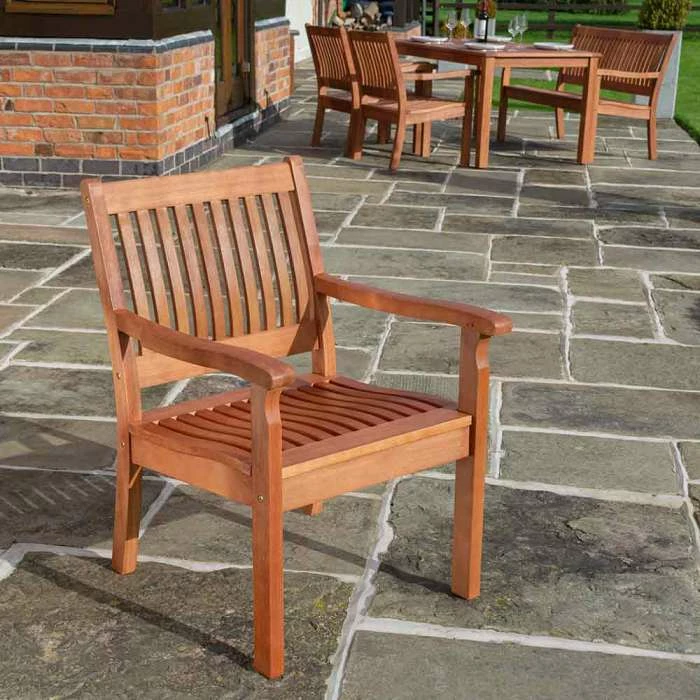 0.87m Willington Hardwood Chair by Rowlinson® 1 0.87m Willington Hardwood Chair by Rowlinson®