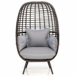 Maze Rattan Riviera Garden Deep Seated Chair in Grey -Garden Furniture Shop FU101342 add image 4 25a9