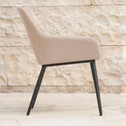 Maze Lounge Zest Garden 6 Seater Oval Dining Table and Chairs Set in taupe -Garden Furniture Shop FU101549 add image 1 eedf