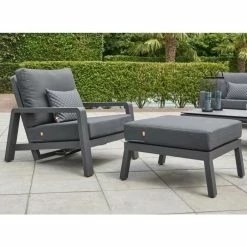 Norfolk Leisure LIFE Alumimium Boston 4 Seat Lounge Set In Lava/Carbon 10 Norfolk Leisure LIFE Alumimium Boston 4 Seat Lounge Set In Lava/Carbon -Garden Furniture Shop FU101706 add image 3 d934