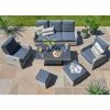Norfolk Leisure LIFE Rattan Hawaii 6 Seat Sofa Set In Yacht Grey