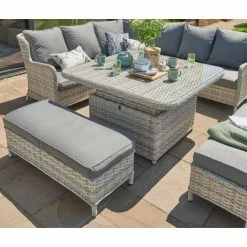 Norfolk Leisure Handpicked Rattan Wroxham 8 Seat Large Corner In Grey 5 Norfolk Leisure Handpicked Rattan Wroxham 8 Seat Large Corner In Grey -Garden Furniture Shop FU101829 add image 1 81a9