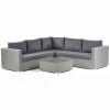 Oasis Rattan Outdoor Corner 5 Seater Sofa Set