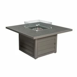 Lifestyle Metal 10 Seater Garden Corner Sofa Dining Set with Square Fire Pit Table by Primrose Living -Garden Furniture Shop FU101976 Firepit2 8048