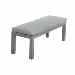 Lifestyle Metal 8 Seater Garden Corner Sofa Set with Rectangular Fire Pit Table by Primrose Living -Garden Furniture Shop FU101977 Bench 302c