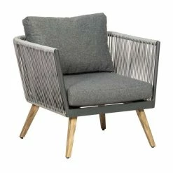 Lifestyle Rattan Rope Detail 4 Seater Garden Sofa Set with Coffee Table by Primrose Living -Garden Furniture Shop FU101978 Chair 7580