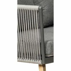 Lifestyle Rattan Rope Detail 5 Seater Garden Corner Sofa Set with Coffee Table by Primrose Living -Garden Furniture Shop FU101979 CloseWeave dd5d