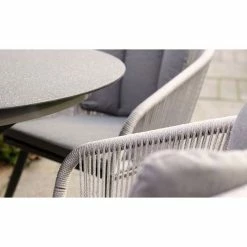Lifestyle Rope 4 Seater Garden Dining Set by Primrose Living -Garden Furniture Shop FU101980 7 3727