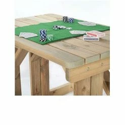 Guernsey 4 Seater Easy Access Walk-in Wooden Picnic Table -Garden Furniture Shop FU102047 add image 4 c6ec