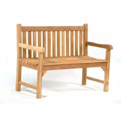 120cm Benson 2 Seater Teak Bench
