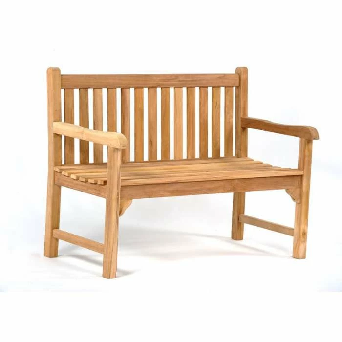 120cm Benson 2 Seater Teak Bench 1 120cm Benson 2 Seater Teak Bench