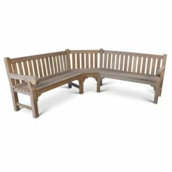 212cm Queensbury Wooden Corner Bench 13 212cm Queensbury Wooden Corner Bench -Garden Furniture Shop FU102061 add image 6 5d47