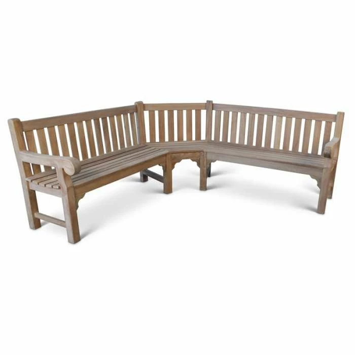 212cm Queensbury Wooden Corner Bench 7 212cm Queensbury Wooden Corner Bench - Image 7
