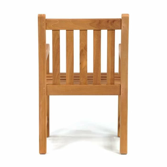 92cm Benson Teak Treated Arm Chair 4 92cm Benson Teak Treated Arm Chair - Image 4