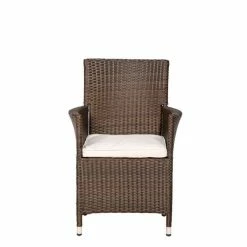 Cannes Mocha Brown Rattan Bistro Set -Garden Furniture Shop FU102092 add image 2 eb31