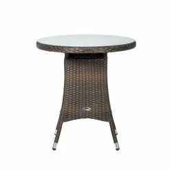 Cannes Mocha Brown Rattan Bistro Set -Garden Furniture Shop FU102092 add image 5 8038