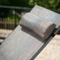 Kennet Reclining 4 Seater Polytex Dining Set In Grey By Hectare® -Garden Furniture Shop FU102196 add image 4 3d0e