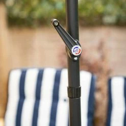 Hadleigh 6 Seater Garden Dining Furniture Set In Navy By Hectare® -Garden Furniture Shop FU102200 add image 3 ff5d