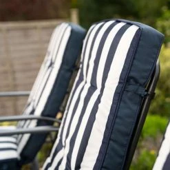 Hadleigh Reclining 6 Seater Garden Dining And Leisure Furniture Set In Navy By Hectare® -Garden Furniture Shop FU102202 add image 2 4b23