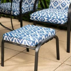 Hadleigh Reclining 6 Seater Garden Dining And Leisure Furniture Set In Blue By Hectare® -Garden Furniture Shop FU102204 add image 7 29a4