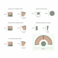 'Peony' Luxury Rattan 6 Seater Modular Garden Sofa Set with Storage Basket and Coffee Table by Primrose Living 13 'Peony' Luxury Rattan 6 Seater Modular Garden Sofa Set with Storage Basket and Coffee Table by Primrose Living -Garden Furniture Shop FU102224 V2 a629