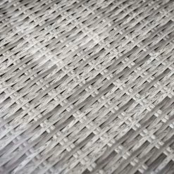 'Peony' Luxury Rattan 8 Seater Modular Garden Sofa Set with Rectangular Rising Table and Parasol in Stone by Primrose Living -Garden Furniture Shop FU102257 add image 3 8b2d