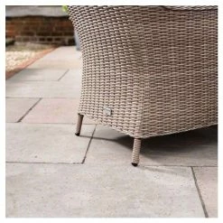 Luxury Rattan 6 Seater Oval Fire Pit Table Garden Dining Set by Primrose Living -Garden Furniture Shop FU102394 5 a2b4