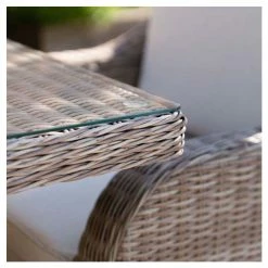 'Peony' Luxury Rattan 8 Seater Garden Sofa Set with Rectangular Fire Pit Table and Stools by Primrose Living 13 'Peony' Luxury Rattan 8 Seater Garden Sofa Set with Rectangular Fire Pit Table and Stools by Primrose Living -Garden Furniture Shop FU102400 3 41b7