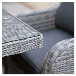 'Peony' Luxury Rattan 8 Seater Garden Sofa Set with Rectangular Fire Pit Table and Stools in Pebble by Primrose Living 17 'Peony' Luxury Rattan 8 Seater Garden Sofa Set with Rectangular Fire Pit Table and Stools in Pebble by Primrose Living -Garden Furniture Shop FU102402 7 9d73