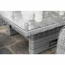 'Peony' Luxury Rattan 9 Seater Garden Sofa Set with Square Rising Table and Footstools in Pebble by Primrose Living 19 'Peony' Luxury Rattan 9 Seater Garden Sofa Set with Square Rising Table and Footstools in Pebble by Primrose Living -Garden Furniture Shop FU102426 Light Grey 11 2a2a