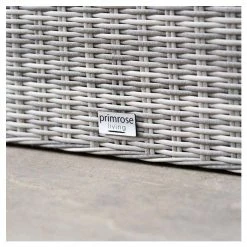 'Peony' Luxury Rattan 5 Seater Garden Sofa Set with Coffee Table in Pebble by Primrose Living 12 'Peony' Luxury Rattan 5 Seater Garden Sofa Set with Coffee Table in Pebble by Primrose Living -Garden Furniture Shop FU102436 3 443a