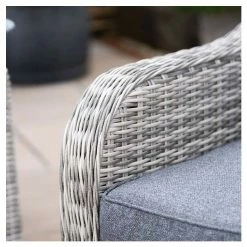 'Peony' Luxury Rattan 5 Seater Garden Sofa Set with Coffee Table in Pebble by Primrose Living 16 'Peony' Luxury Rattan 5 Seater Garden Sofa Set with Coffee Table in Pebble by Primrose Living -Garden Furniture Shop FU102436 7 8dce