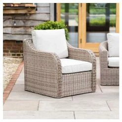 'Peony' Luxury Rattan 5 Seater Garden Sofa Set with Coffee Table by Primrose Living -Garden Furniture Shop FU102440 4 3cb0