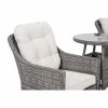 Classic Rattan Bistro Set in Stone by Primrose Living