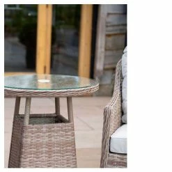 Classic Rattan Bistro Set by Primrose Living -Garden Furniture Shop FU102445 table ee62