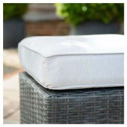 Classic Rattan 5 Seater Garden Sofa Set with Coffee Table and Footstools in Stone by Primrose Living 15 Classic Rattan 5 Seater Garden Sofa Set with Coffee Table and Footstools in Stone by Primrose Living -Garden Furniture Shop FU102454 3 9992