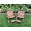 Charles Taylor Wooden Garden Grand Twin Angled with Footstools