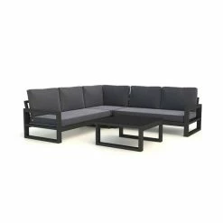 Mallorca Weatherproof Corner Set with Armrests by Norfolk Leisure -Garden Furniture Shop FU102968 2 2524