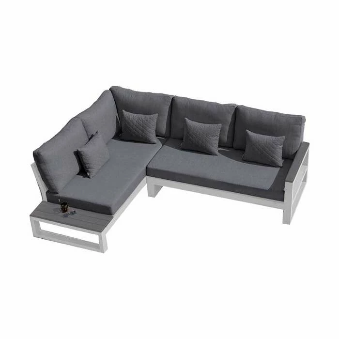 Mallorca Chaise Corner Sofa Set with Side Tables by Norfolk Leisure 2 Mallorca Chaise Corner Sofa Set with Side Tables by Norfolk Leisure - Image 2