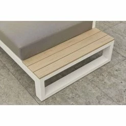 Mallorca Corner Sofa Set with Side Tables in White by Norfolk Leisure -Garden Furniture Shop FU102971 2 a44d