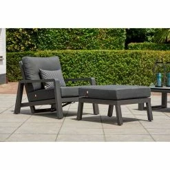 Boston Weatherproof Lounge Set with Chairs by Norfolk Leisure -Garden Furniture Shop FU102973 3 0b42