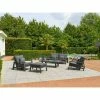 Boston Weatherproof Lounge Set with Chairs by Norfolk Leisure