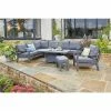 Timber Weatherproof Corner Sofa Set with Coffee Table & Armchair by Norfolk Leisure