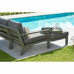 Timber Weatherproof Corner Sofa Set by Norfolk Leisure -Garden Furniture Shop FU102978 6 2606